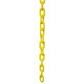 Vic Crowd Control Inc VIP Crowd Control 1881-32 1.5 in. dia. Plastic Chain - 32 ft. Length; Yellow 1881-32